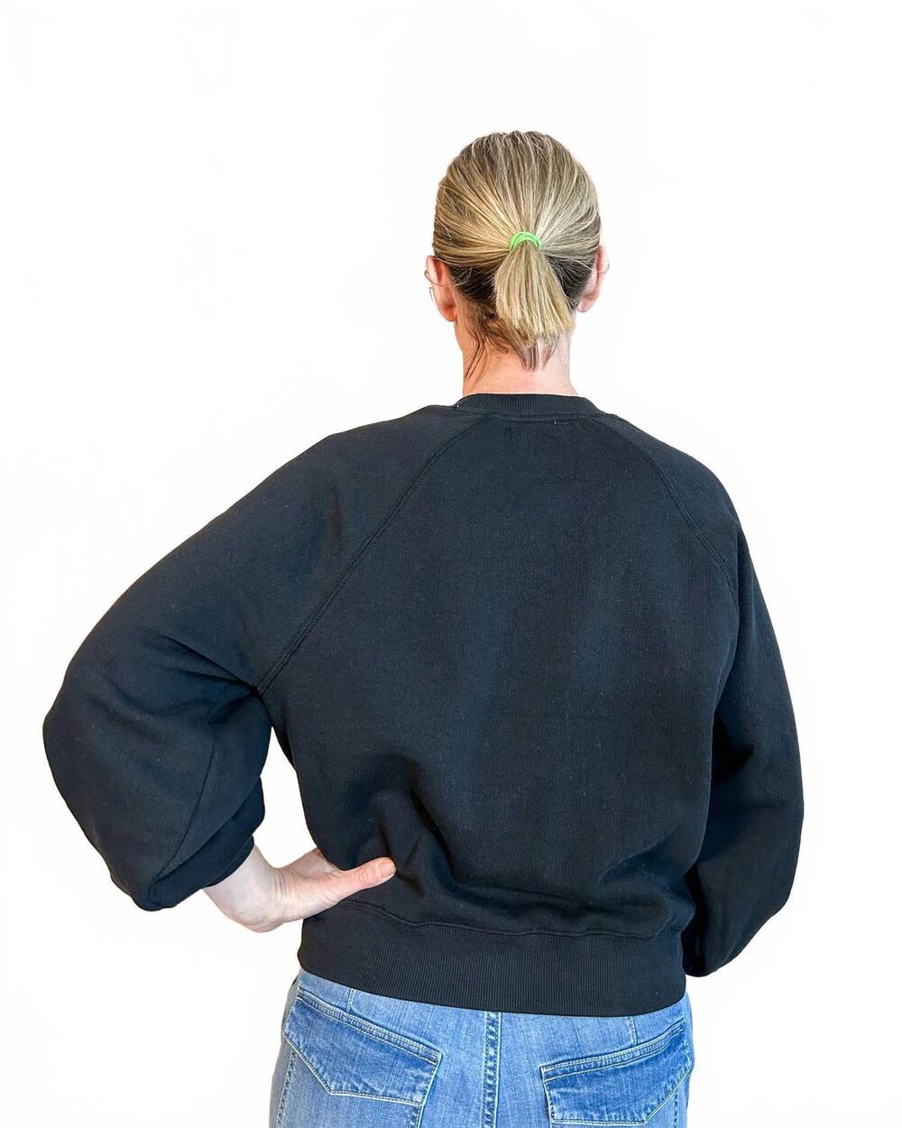 NEW MADISON meet me on the trail sweatshirt in black - Picture 3 of 3